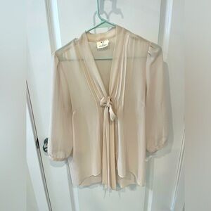 Pins and Needles Sheer Blouse